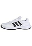 adidas Men's Gamecourt 2 M, White/Black/Silver Metallic, 10.5