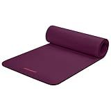 Retrospec Solana 1/2" Thick Yoga Mat Non Slip Exercise Mat w/Strap