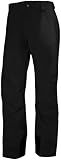 Helly-Hansen Insulated Ski Pant - Waterproof Men's Snow Pants - Breathable Cold Weather Gear - Adjustable Fit & Pockets - 990 Black - Large