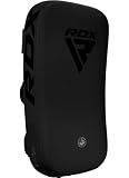RDX Muay Thai Pad for Training, Curved Kickboxing Kicking Strike Shield, Coaching Kick Boxing, MMA, Martial Arts, Karate, Taekwondo, Punching, Foot, Knee and Elbow Target (One Pad Only)