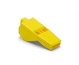 ACME Genuine BPA Free Plastic Tornado Pealess Airfast™ Whistle No 623. Small, high-pitched 117dBA. Weatherproof Versatile. Indoor Sports, Swimming, Safety (Day Glow Yellow)