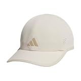 adidas Women's Superlite Hat – Lightweight Moisture-Wicking Cap for Workout and Training, Crystal Linen Beige/Trace Khaki/3, OSFA