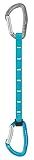 Petzl DJINN AXESS Quickdraw - Durable, Lightweight Quickdraw for Sport, Trad, and Aid Climbing - Turquoise - 25 cm