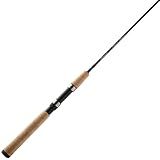 Shakespeare Micro 5'6" Spinning Rod, 2-Piece Fishing Rod, Graphite Composite Blank, Light Rod Power, Comfortable Full Cork Handle