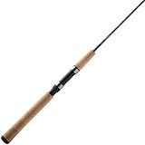 Shakespeare Micro 7' Spinning Rod, 2-Piece Fishing Rod, Graphite Composite Blank, Ultra Light Rod Power, Comfortable Full Cork Handle
