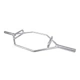 CAP Olympic Trap Bar, Combo Grip, Chrome, 750lb Capacity