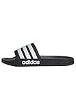 adidas Adult Adilette Shower Core Black/White/Core Black 9