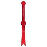 HOOJOJO Large Arrow Spinner, 11.8 in/30 cm, Red Plastic with Suction Cup, Spinners Game for Classroom Activities, Math Games Teacher Supplies, Teaching Tools for Elementary School, Party Board Games