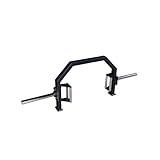 Body-Solid (OTB100) Olympic Shrug Bar - Hex Barbell for Weight Lifting, Trap Bar Deadlifts, Open Hex Bar & Deadlift Barbell, Ideal for Hex Bar Deadlift Workouts, 100lbs. Weights Plate Capacity