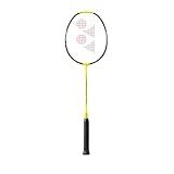 YONEX NANOFLARE 1000 Play Badminton Racquet|4U 5G|Lightning Yellow|Smash Speed|Medium Stiff|AERO Frame|Explosive Sonic Flare System|Head Light| Developed by Japan