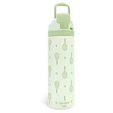 Tennis Insulated Stainless Steel Water Bottle with Straw for Sports and Travel 24 Ounces for Women Girls Friends Teens Birthday