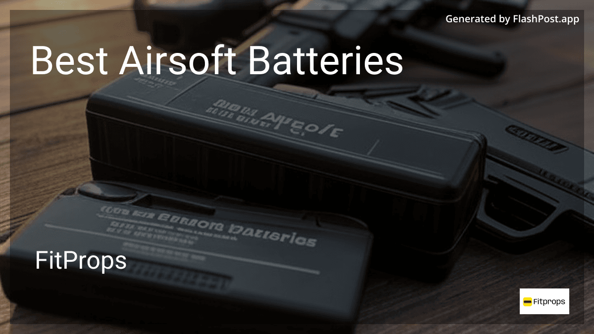 6 Best Airsoft Batteries in July 2026