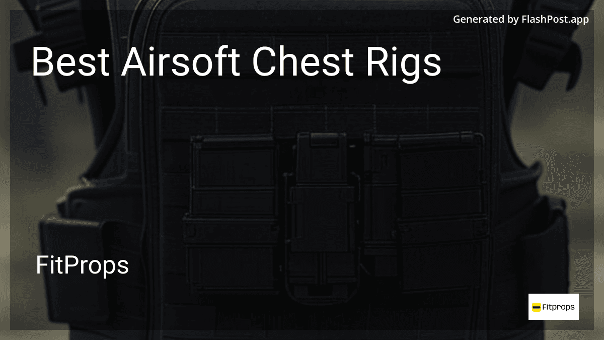 Aisoft Chest Rig 8 Best Airsoft Chest Rigs in July 2026