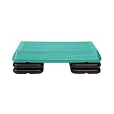Freestyle STEP Exercise Step Platform, Circuit Size Stepper for Exercise at Home with 4 Stackable Risers for Height Adjustments