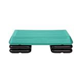The Step Aerobic Platform – Circuit Size w/ 4 Risers – Teal