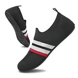 Sim Racing Shoes for Men Slip On Home Gaming Grip Sock Slippers Breathable Lightweight Comfort Wear Barefoot Driving Shoes Thin No-slip Sole for Pro Game Cockpits Petals Karting Gym Indoor Fitness (Black,10)