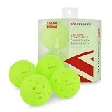 Selkirk Sport Pro S1 Ball | Crack-Resistant | 38 Hole Outdoor Pickleball Balls | USAPA Approved Pickle Ball for Tournament Play | Advanced Aerodynamics | 4 Pack Pickleballs
