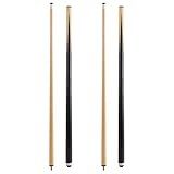 HMQQ Pool Cue Stick/Billairds cue Stick Pool Stick 58" Set of 2/Set of 4 /Set of 4 20OZ, 48" Set of 2/ Set of 4, with Different Weight/Size/Quantity (58" Set of 2)