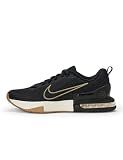 Nike Men's Air Max Alpha Trainer 6 Workout Shoes, Black/Parachute Beige-Sail, 11