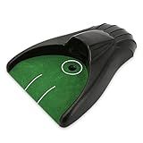 Golf Automatic Putting Cup, Return Putting Machine, Automatic Ball Returner, Portable Putting Training Aids for Indoor and Outdoor (Green)