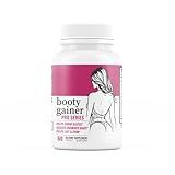 Booty Gainer Pro Series - Weight Gainer for Women to Grow Thicker Booty & Larger Buttox | Helps Naturally Curve & Shape Body | Grow Rounder, Wider & Thicker Glutes for BBL Growth - 60 Capsules