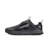 ALTRA Men's Lone Peak 8 Trail Running Shoe, Black/Gray, 10.5