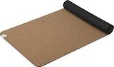 Gaiam Cork Yoga Mat, Natural Non-Slip Exercise & Fitness Mat for Hot Yoga