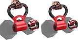 Yes4All Kettlebells Grip, Dumbbell Grip Handle, Convert Dumbbells into Kettlebell for Home Gym, Kettlebell for Weights Plate