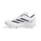 adidas Women's Adizero Instict TPU 2.0 Softball, White/Team Navy Blue/Team Navy Blue, 8