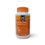 Member's Mark 100% Natural Psyllium Husk Fiber Capsules, Digestive Health, 400 Count (Pack of 1)