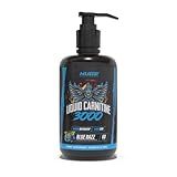 Huge Supplements Liquid L-Carnitine 3000, Superior Potency Infused with 500mg MitoBurn & 25mg GBB, Premium Stim-Free Thermogenic Fat Burner & Energy Boost, Convenient Pump Top, 32 Oz (60 Servings)