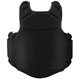 ROAR-INT Youth MMA Chest Guard, Body Protector for Kids, Training Gear (Black)