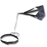 Sporti Swim Parachute - Resistance Training Belt for Pool, Swim Tether with Nylon Strap, Swim Training Tool for All Skill Levels - Navy Blue - Size 10