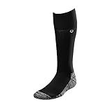 EvoShield Men S Game Socks, Black, Medium US