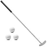QPPKII Golf Putter - 33" Two-Way Putter for Left/Right Hand, with Balls
