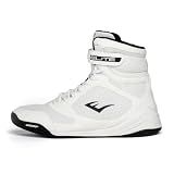 Everlast Elite V2 Boxing Shoes: Your Ultimate Training Companion for Excellence and Durability Boxing Shoes, Elite 2 Shoes, Training Footwear (White, Size 10)