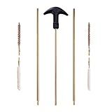 Rifle Gun Barrel Cleaning Kits for .177/.22 (4.5/5.5mm) Caliber, Bore Brush,Pistols Airgun Gun Care Cleaning Rod Brush Set for Hunting and Shooting