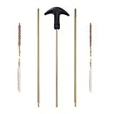 Rifle Gun Barrel Cleaning Kits for .177/.22 (4.5/5.5mm) Caliber, Bore Brush,Pistols Airgun Gun Care Cleaning Rod Brush Set for Hunting and Shooting
