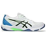 ASICS Men's Gel-Rocket 11 Volleyball Shoes, 13, White/Lime Burst