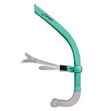 FINIS Glide Center-Mount Swim Snorkel for Adults - Adjustable Fit - Technique & Endurance Training - Mint Green