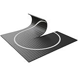 EFFICRAFT 10'x10' Flexi-Roll Wrestling Mat, Martial Arts Thick Mat for Home Gym Exercise, PVC or Inflatable Training Mats with Circles,for Gymnastics, Tatami, Jiu Jitsu BJJ MMA Judo, Black