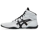 ASICS Kid's Matflex 7 Grade School Wrestling Shoes, 1, Concrete/Black