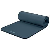 Retrospec Solana 1" Extra Thick Yoga Mat Non Slip Exercise Mat w/Strap