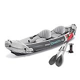 INTEX 2-Person Inflatable Kayak Set, Dakota K2 with 86in Oars and Pump