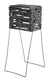 Tourna Ballport Tennis Ball Hopper Holds 80 Balls Durable and Lightweight