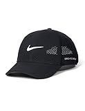 Nike Dri-Fit ADV Club Structured Swoosh Cap, Black/White, Small/Medium