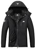MOERDENG Women's Hiking Winter Jacket Waterproof Insulated Warm Snow Coat
