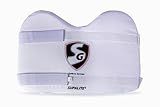 SG SUPALITE Chest Guard | White | Youth Size | High Density Foam | Youth | Ergonomically Designed | Molded Comfort Fit | Pull-On Closure | Lightweight | Impact Protection
