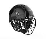 Schutt F7 VTD Collegiate Football Helmet, EGOP NB VC Facemask Attached, Large, Black