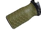 Universal Tactical Rubber Rifle Grip Sleeve Ergonomic Non Slip Hex Grip Glove Durable Handle
